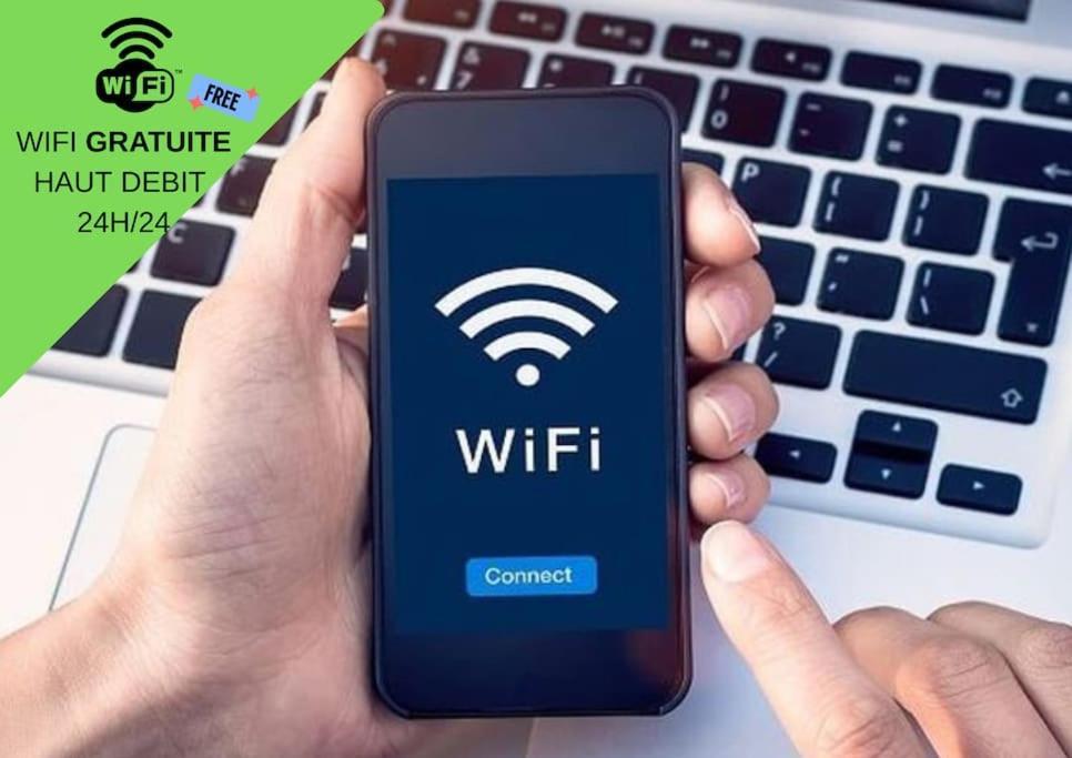 Super Studio Tout Equipe Wifi 2Pers Saint-Quentin  Esterno foto